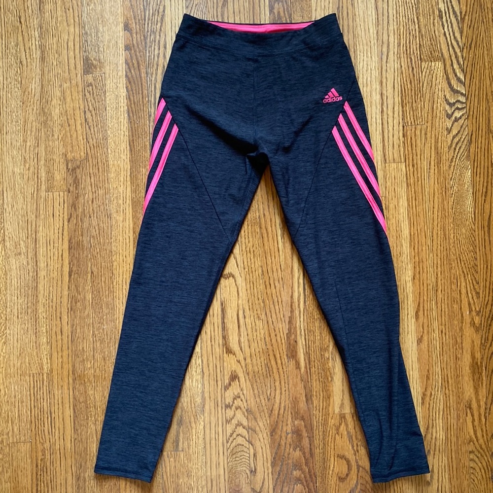 Girls Adidas athletic legging pants size 14 (lg)